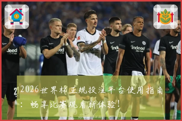 2026世界杯正规投注平台使用指南：畅享比赛观看新体验！